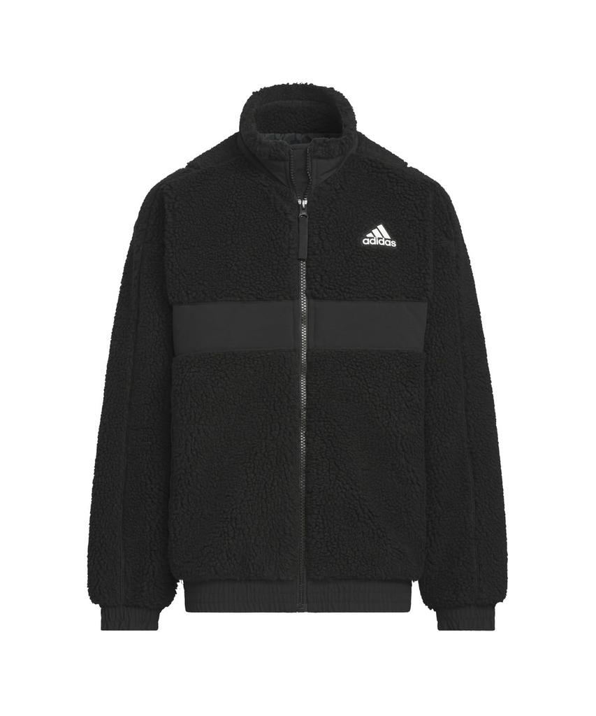 Adidas Warding Pack Loose Fit Boa Black Kids' Full-Zip Jacket, KPX94, (JP4917)