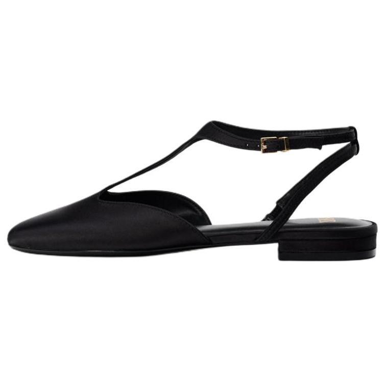 Zara Comfortable Casual Slip-On Shoes Women Shoes Black 13520410800