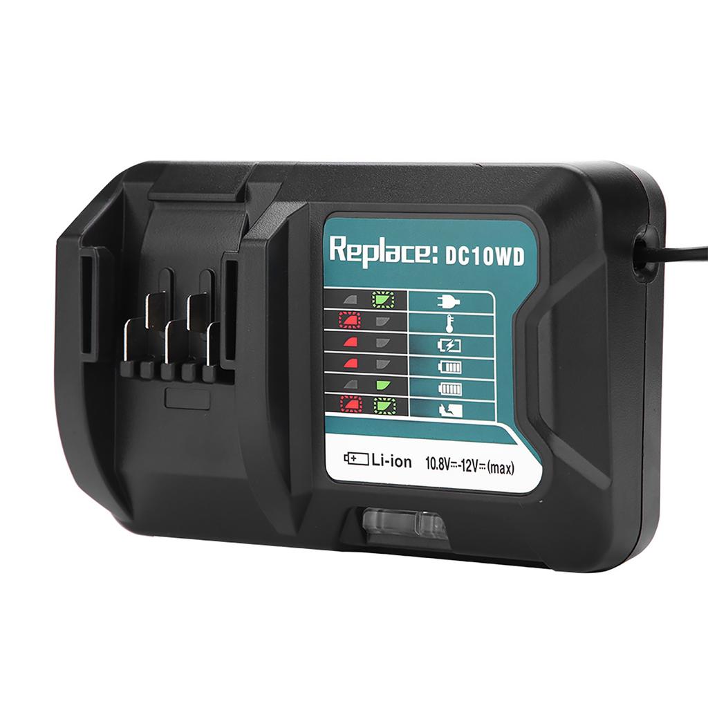 Fast Lithium Battery Charger for 10.8V 12V Makita DC10WDBL1015