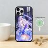 G-Genshin Impact S-Skirk Phone Case For iPhone 17 16 15 14 13 12 Pro Max Plus for Mirror Wireless Magnetic Cover