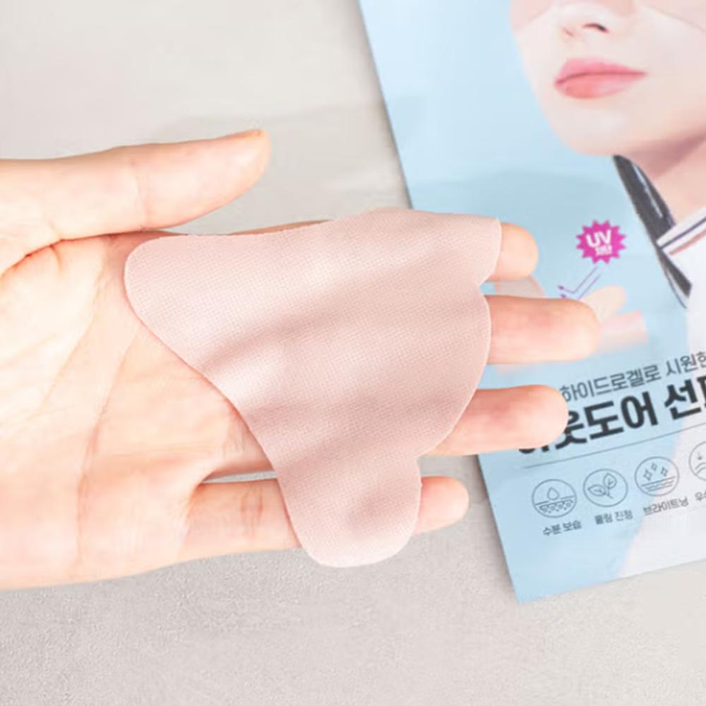 Daiso Outdoor Hydrogel Sun Patch Wide Type