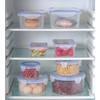 Food Storage Lids/Airtight Containers Bento Lunch Boxes Plastic Refrigerator Food Fresh Keeping Clear Airtight Food Container
