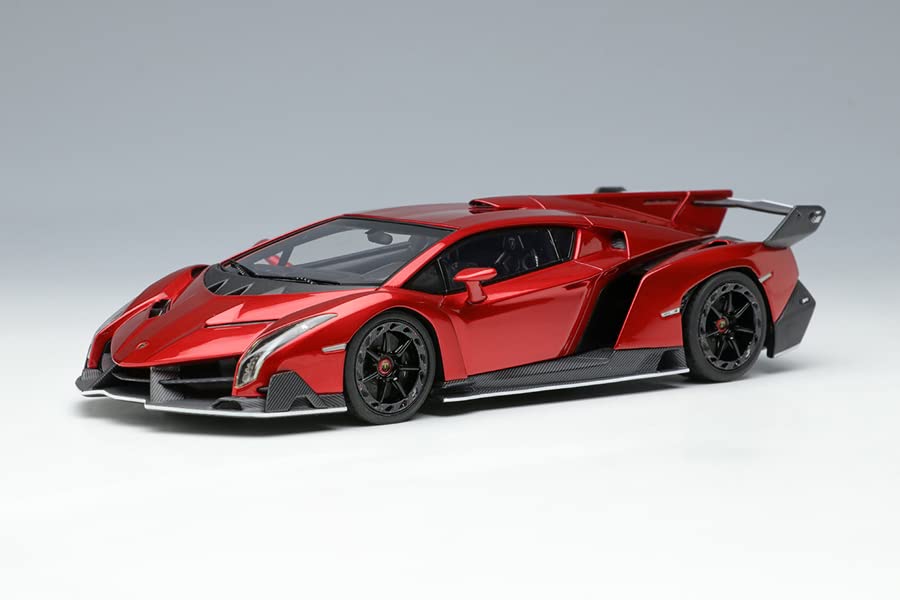 EIDOLON Scale Lamborghini Veneno 2013 Candy Red Finished Product 1/43