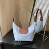 Borsa a tracolla alla moda, Borsa a spalla per il pendolarismo, Borsa casual da ascella per telefono, Borsa a forma di raviolo portatile