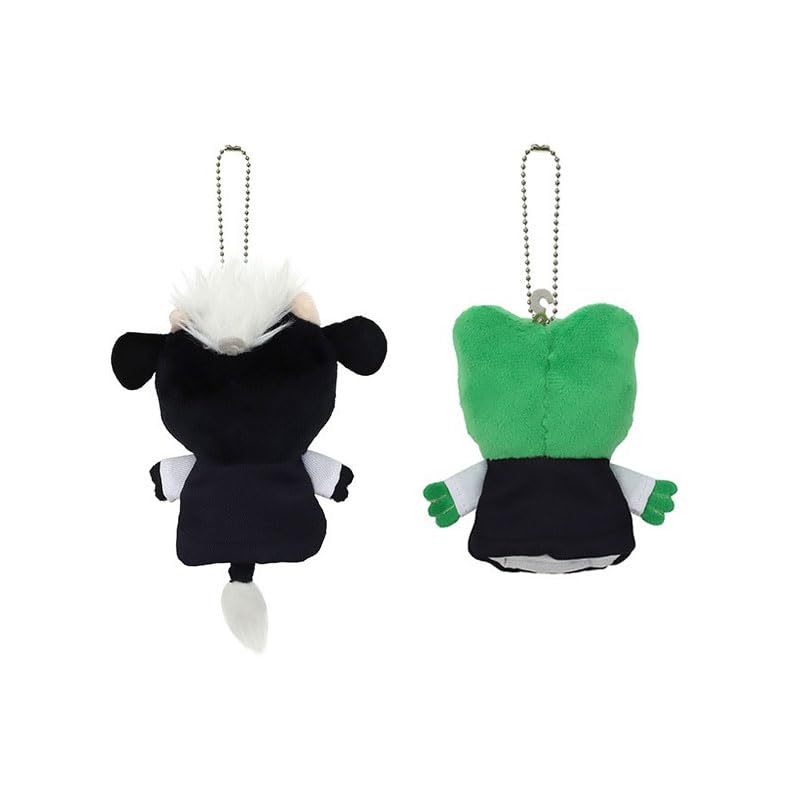 Puppet Muppets Plush Keychain Cow and Frog Clerks Set