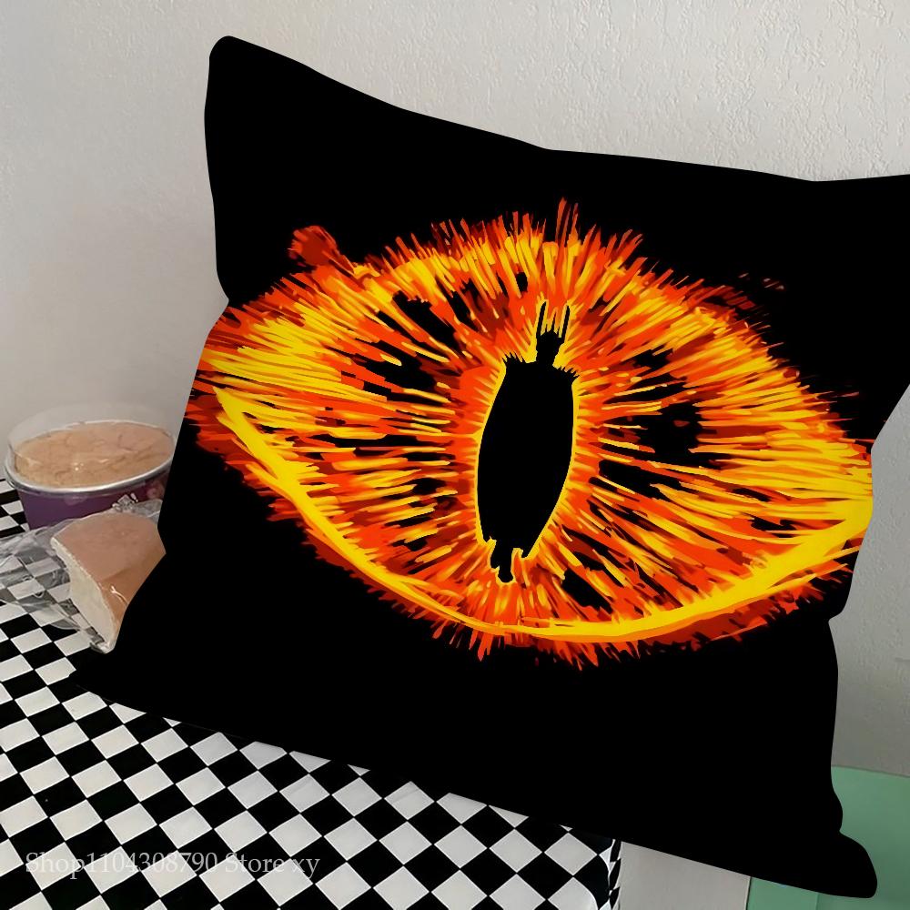 The L-Lord Of The R-Rings Pillow Case Square Pillow Bedroom Sofa Leisure Comfort Cushion Car Living Room Home Decoration