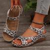 Fashion Summer Woman Sandals Shoes Soft Shoes Woman Plus Size Sandals Woman Wedge Walking Shoes Elegant Footwear Female Women Sandal