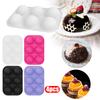 Half Ball Sphere Silicone Muffin Chocolate Baking Mould Pan