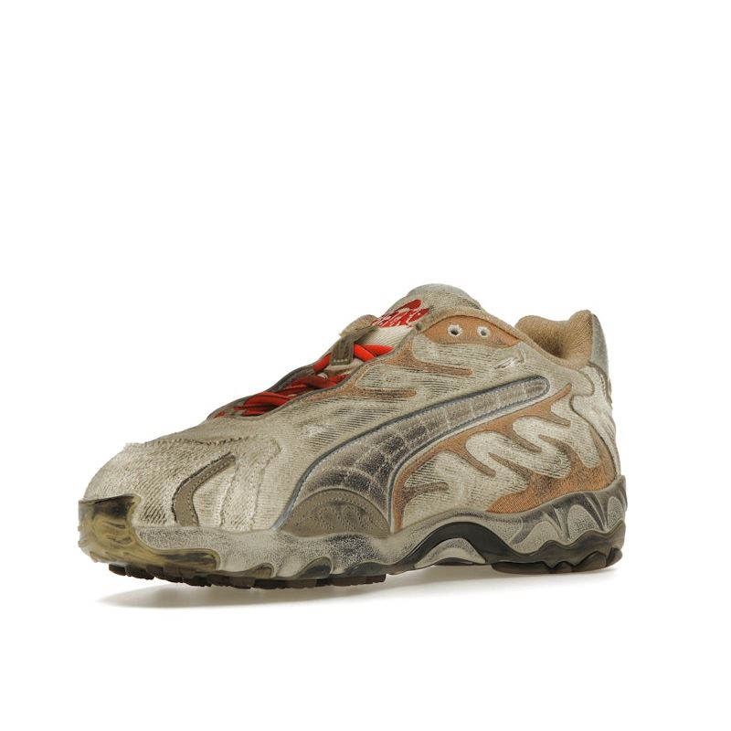 Puma A$AP Rocky x Inhale Distressed Pack - Alpine Snow Unisex Sneakers Tan Silver Sand-Dune 401624-01