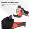 Bicycle Bullhorn Handlebar Cover TPR Rubber Dual Lock One-Piece Anti-Slip Wear-Resistant Aluminum Lock Ring Secure for MTB Road