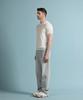 PANICALE White Linen Blend Round Knit