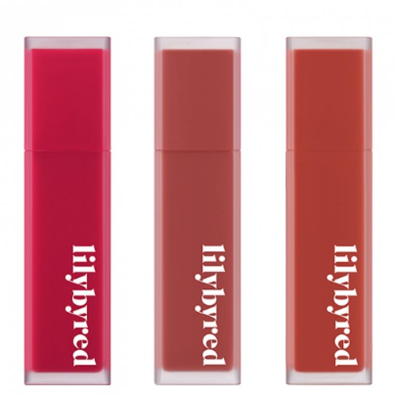 Lilyby Red Mood Liar Velvet Tint 10 Colors 10 Cynical Blueberry Chuck