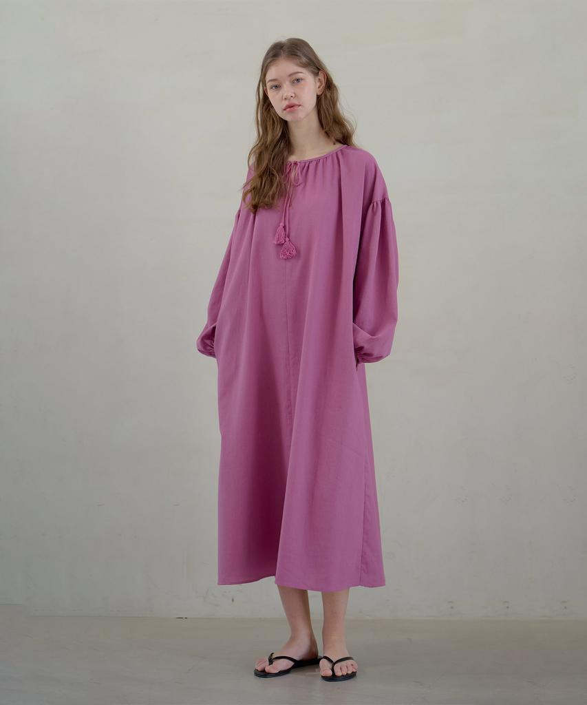Atempo Tessel Volume Long Onepiece_Rose Purple