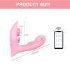 Trådlös Bluetooth Dildo Vibrator för kvinnor APP Fjärrkontroll Vibrerande trosor G-punkt Klitorisstimulator Sexleksaker