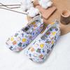 Sommer Klettermatte Spezialpantoffeln Baumwolltuch leise Vierjahreszeiten atmungsaktiv Schuhüberzug Erwachsener Innenbereich Stoffbodenbeutel Kopf Pantoffeln