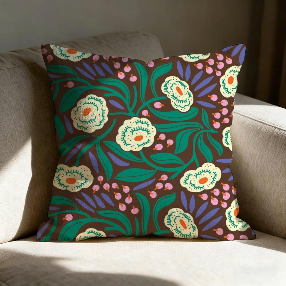 E-elizabeth Olwen Artist Pillow Case Pillowcase, Double-sided Printed, Sofa Cushion, Bedroom Headboard Pillow