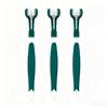 3-Sided Pet Toothbrush Plastic Dog Cat Teeth Cleaner, Tartar Removal & Oral Care Tool for Gentle Daily Dental Hygiene