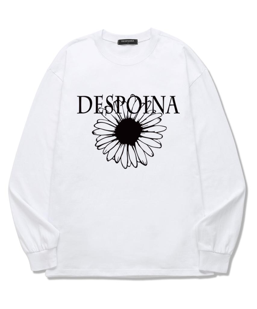 Ujeu Flower Print Long Sleeve (Dls027) White