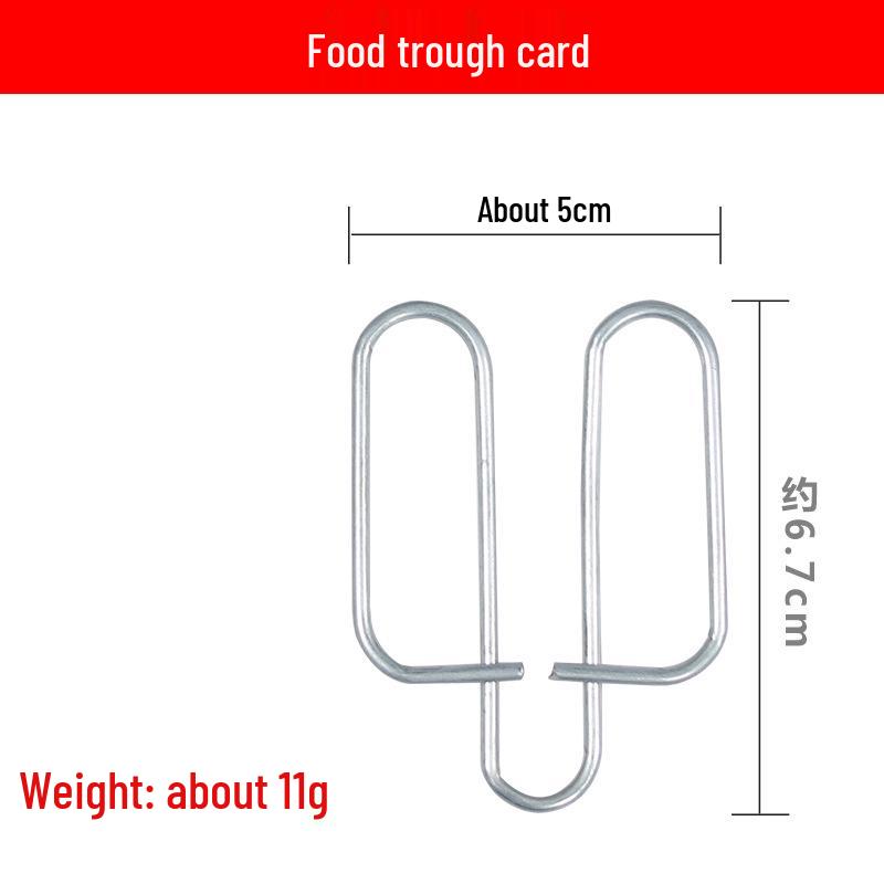 

Обладнання для аквакультури Пружинний гачок для дверцят клітки для кролика для фіксації матеріального ящика