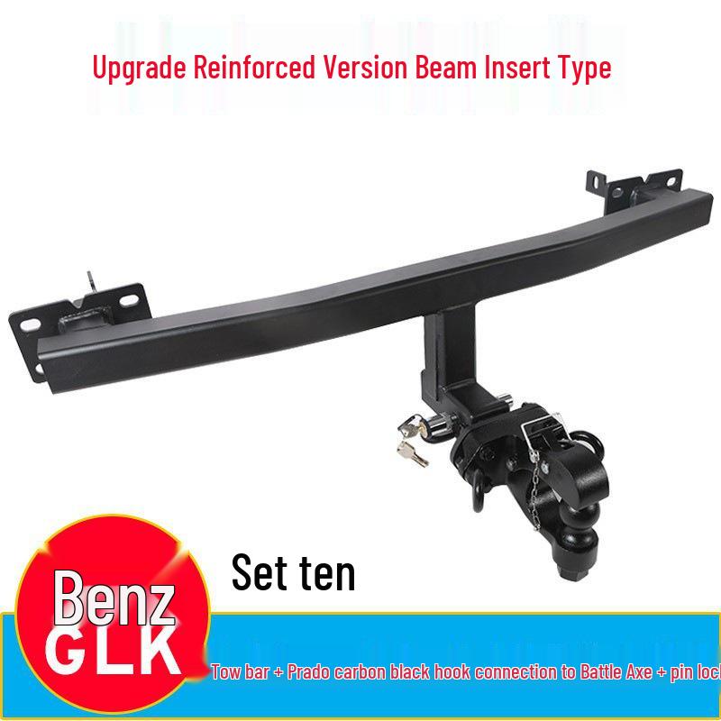 Compatible with Mercedes GLK200, GLK260, and 300/350 Rear Tow Hitch.