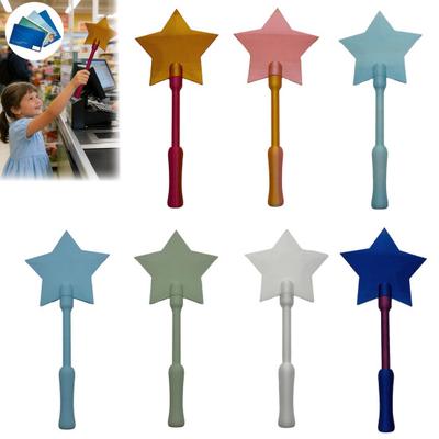 3D Tištěná hůlka Tap to Pay Zábavná hvězda Kouzelná hůlka Držák na bezkontaktní platební kartu Hůlka na platby Tap-to-Pay Kreditní kartou