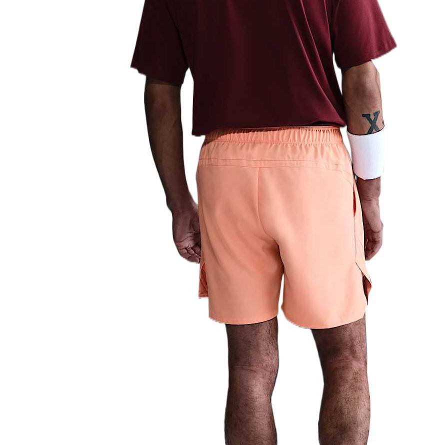Nike Court Victory Dri-FIT 7" Comfortable Soft Fashion Versatile Casual Shorts Men Shorts Light-Orange FD5380-844