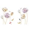 Self Adhesive Wallpaper Large Tulip Pattern Removable Decor for Bedroom Living Room Dormitory Home