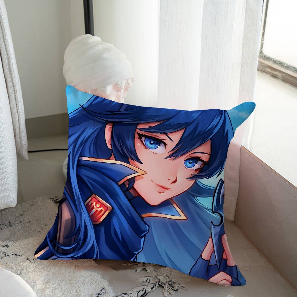 

L-LUCINA Cartoon Animation 45*45cm Cushion Cover Pillow Cover Decor Pillowcase Home Pillowcase For Couch Pillow 16x16Inch
