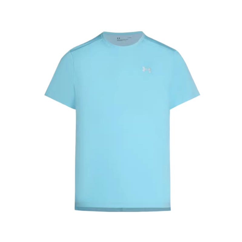 Under Armour Speed Stride Solid Color Short Sleeve T-Shirt Men tops 1369743-494 S