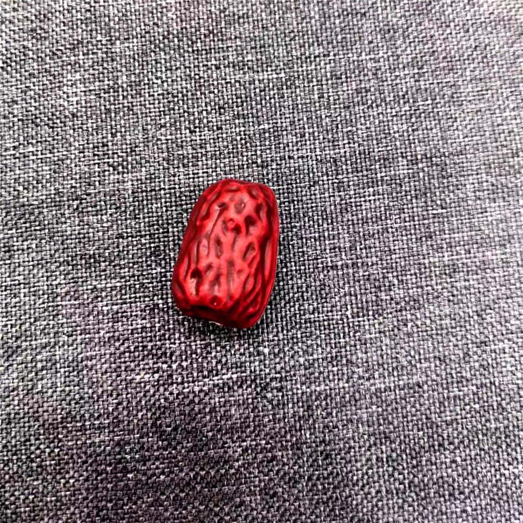 Realistische rote Datteln, künstliche Jujube aus Kunststoff, gefälschte getrocknete Jujube, Ornament zum Basteln und Dekorieren, künstliche Nuss