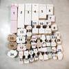 Folded Paper Cards for Hair Accessories: Hair Ties, Rubber Bands, Hair Clips, and Earrings Packaging Tags