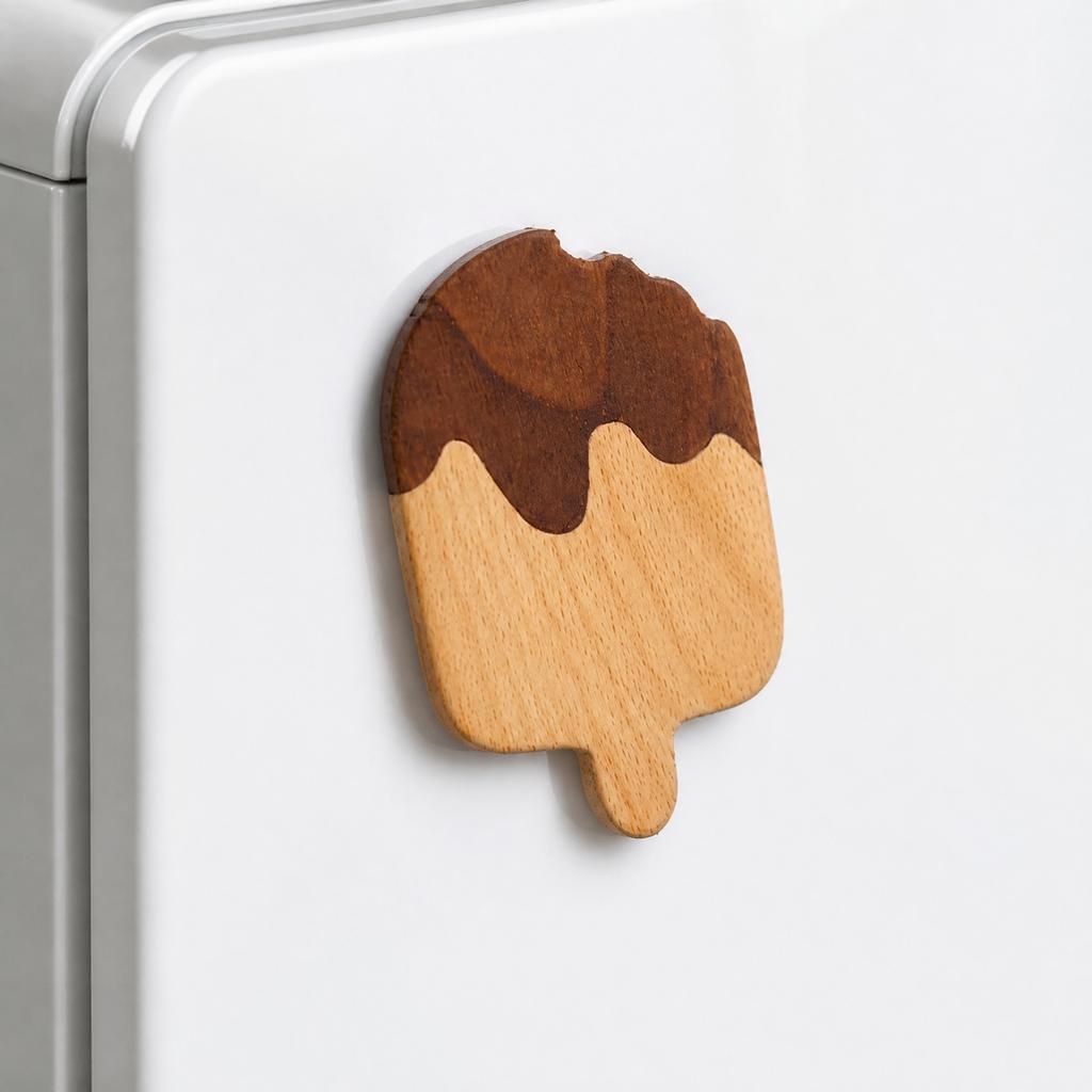 Ice Cream Dessert Refrigerator Magnets Set - Cute Food Fridge Magnets for Home Kitchen Decoration
