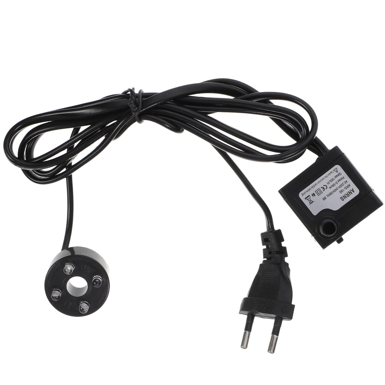 

3W 5W 10W 16W 25W Powerful Submersible Pond Water Pump With LED Light for Aquarium Fish Tank Fountains Ponds EU Plug AC 220V
