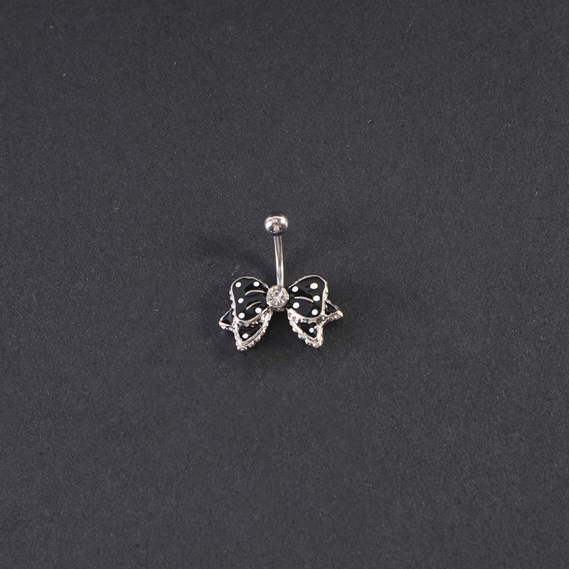 

Нержавеющая сталь бант пирсинг поддельные пупка кольцо ювелирные изделия украшения для тела для женщин