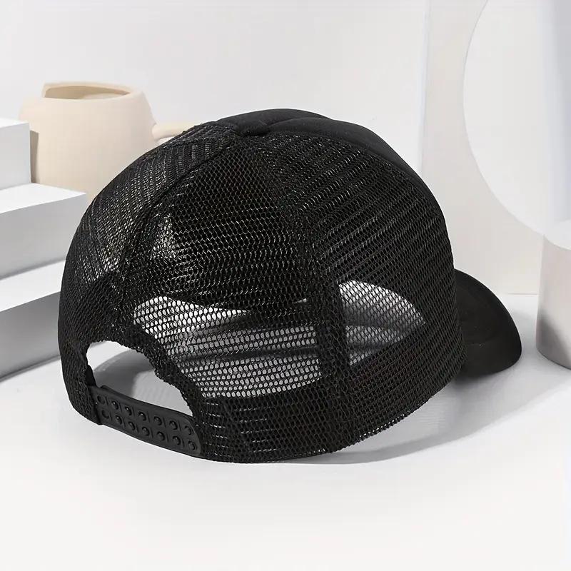 Milan Italy Is My Favorite City Mens Baseball Cap Unisex Casual Mesh Adjustable Trucker Hat Fashion Outdoor Breathable Sun Hats