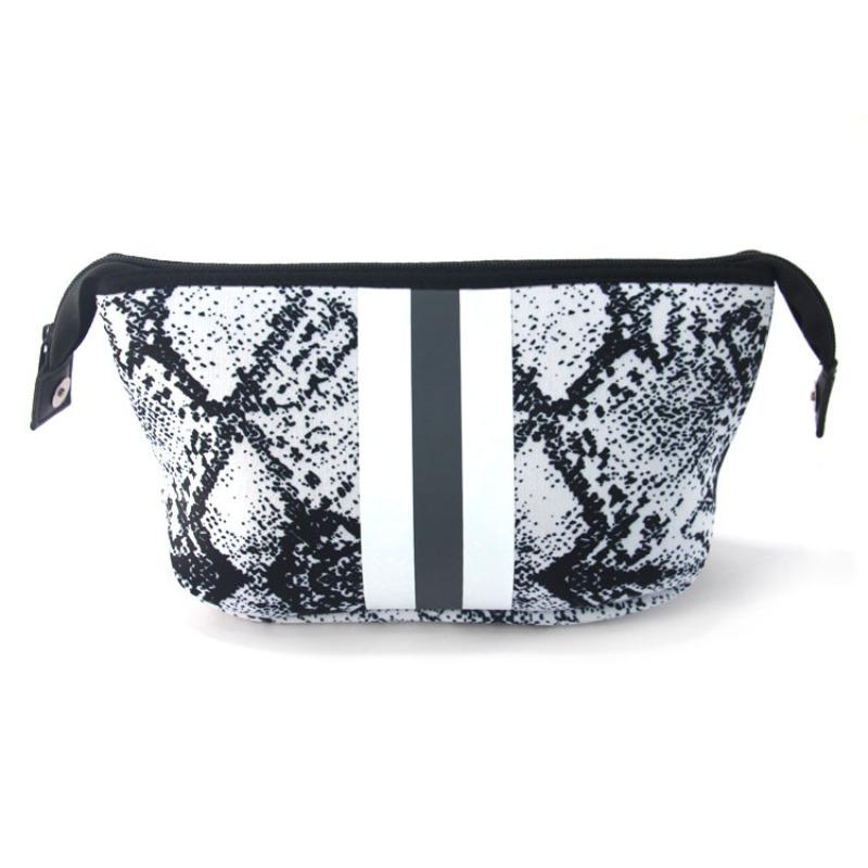 Bella borsa da donna borsa portaoggetti da donna portatile borsa da toilette materiale per immersioni borsa per cosmetici impermeabile