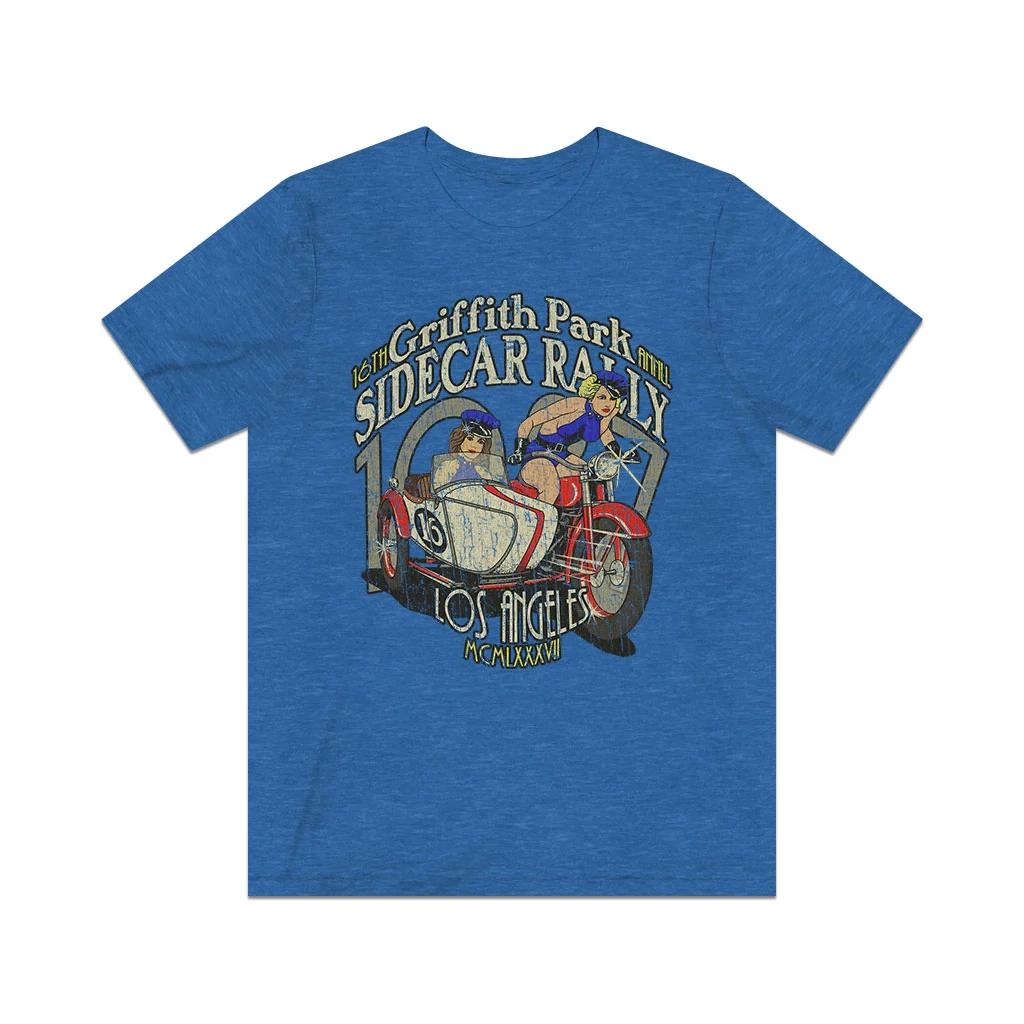 Griffith Park Sidecar Rally 1987 Vintage Men s T shirt L