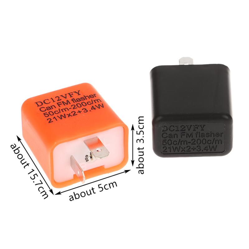 NewMotorcycle Accessories LED Turn Signal Controller Electric Vehicle Relay Indicator Light Flasher Adjustable Speed