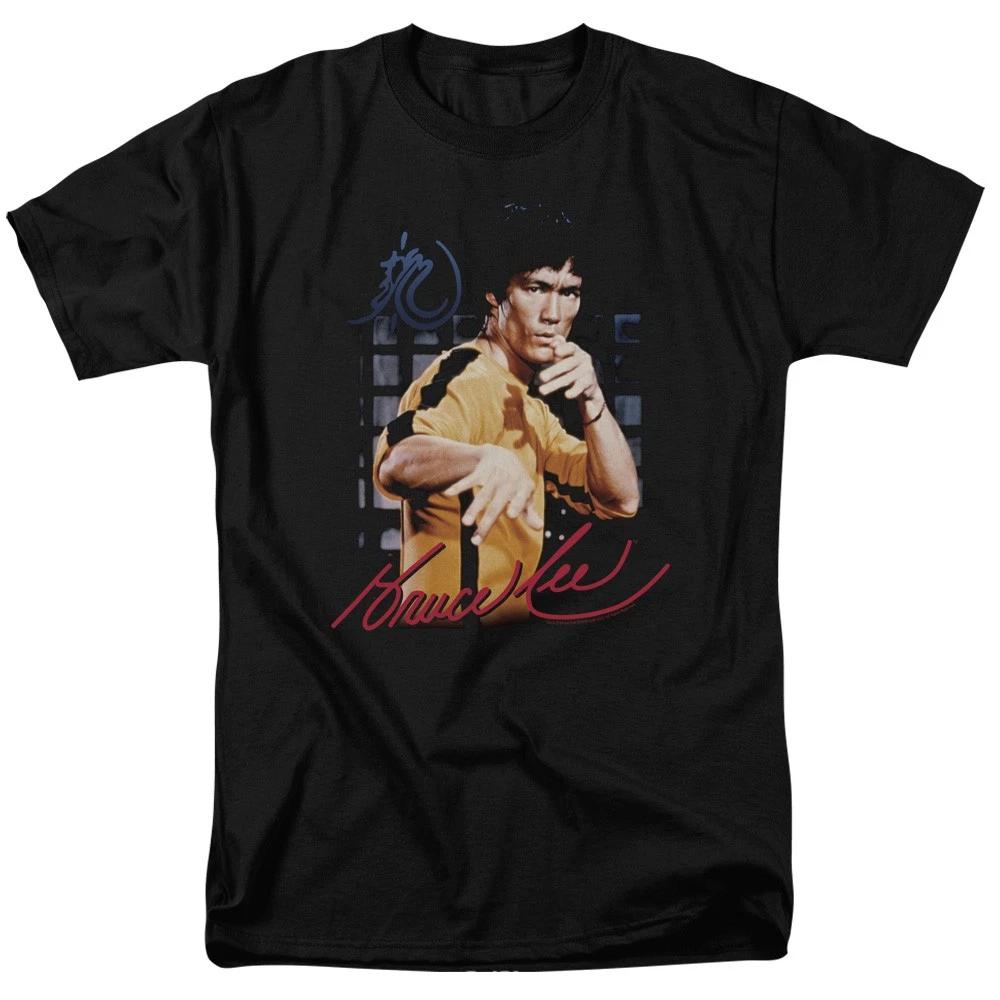 Bruce Lee - Yellow Jumpsuit -  Unisex Short Sleeve Children s T-shirt - Black 160