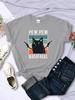 Pew Pew Madafaks Cute Funny Print Women T Shirts Hip Hop Vintage Tee Clothes Creativity Casual Tops Crewneck Womans Short Sleeve