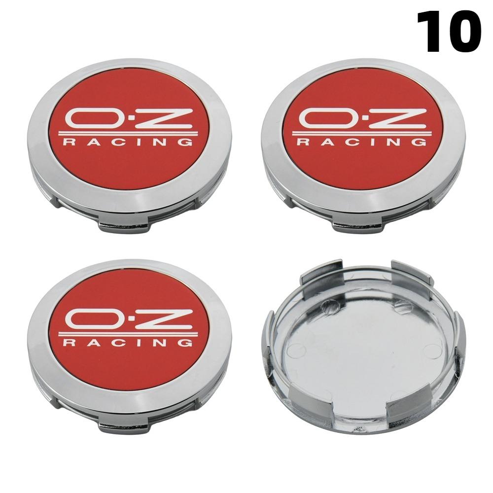 1Set/4PCS 64MM OD / 62MM ID Cap For Rims OZ Logo Wheel Center Cap Sport Car Wheel Cover Hub caps