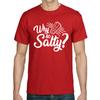 Men's and Women's T-shirts WHY SO SALTY Gamer Gaming Shooter Geek Sayings Funny Comedy Fun