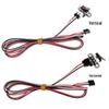 3D Printer Mainboard Limit Switch with Horizontal Tactile Reset Endstop and Wire