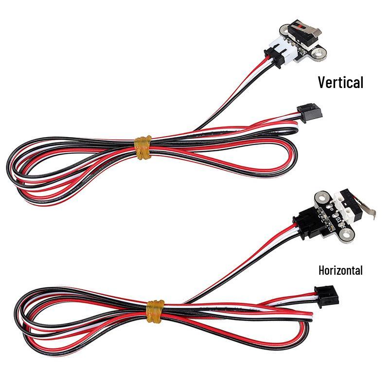 3D Printer Mainboard Limit Switch with Horizontal Tactile Reset Endstop and Wire