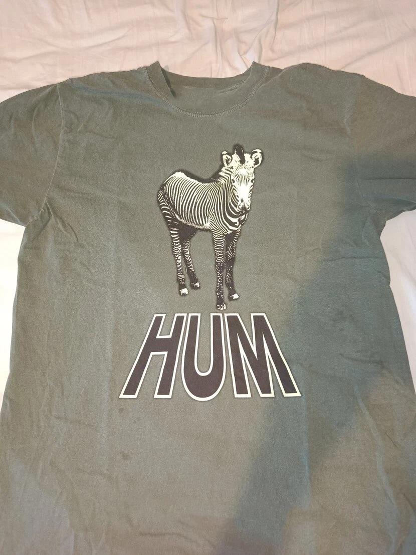 Hum Band Green Album Tee Shirt Alternative Rock Music Collectors Tee S-5XL S