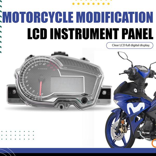 LCD Display for Yamaha LC 150 Motorcycle Modification
