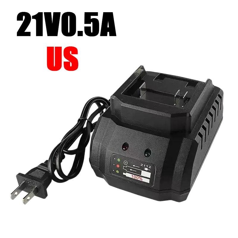For Makita 21V0.5A 1.2A 2A 3A EU/US Plug Lithium Battery Charger BL1415BL1420 BL1815 BL1830 BL1840 BL1860 Battery-powered Tool