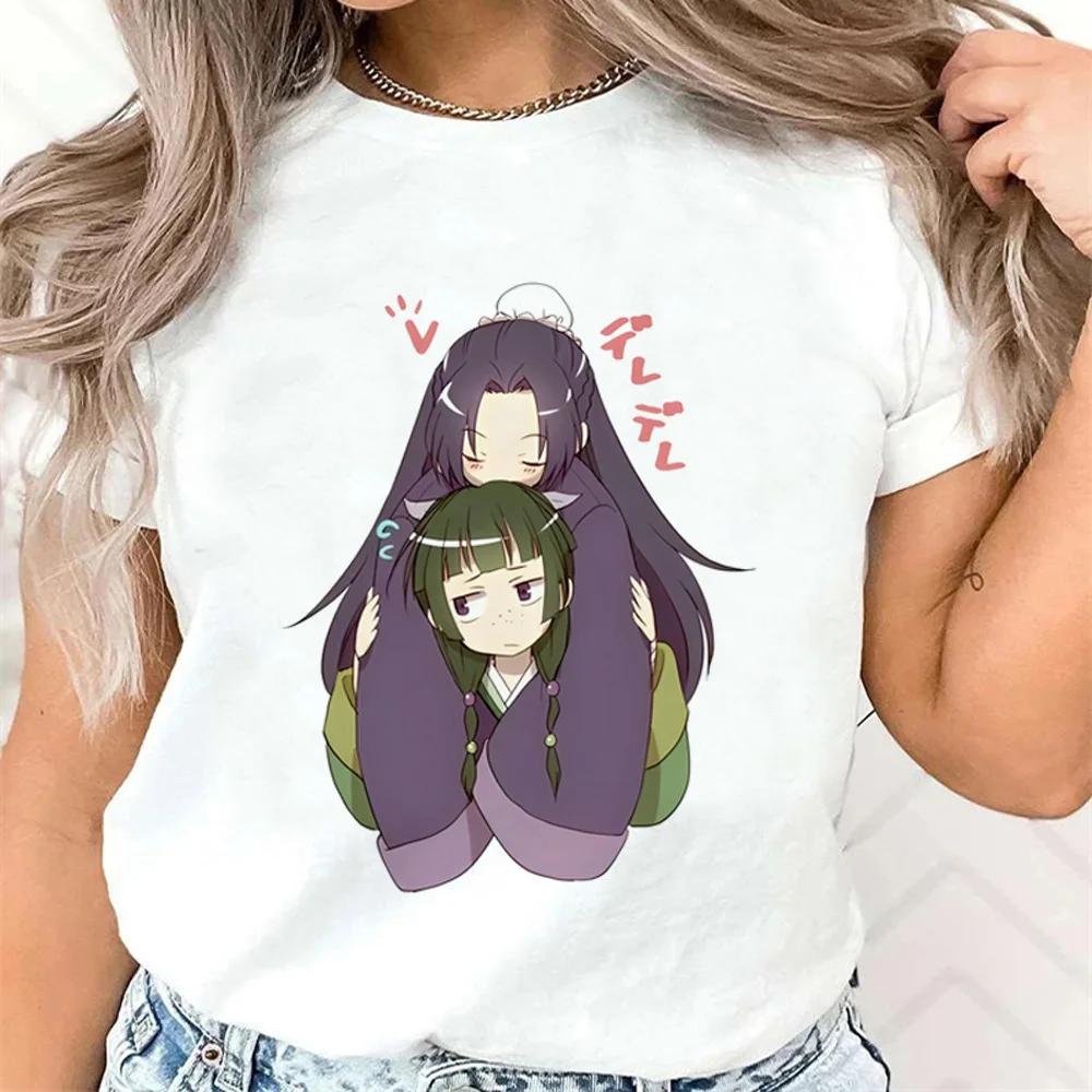 Kusuriya No Hitorigoto T-shirt Girl Vintage Psychedelic Kawaii T Shirt Classic Comfortable Retro Streetwear Breathable Women