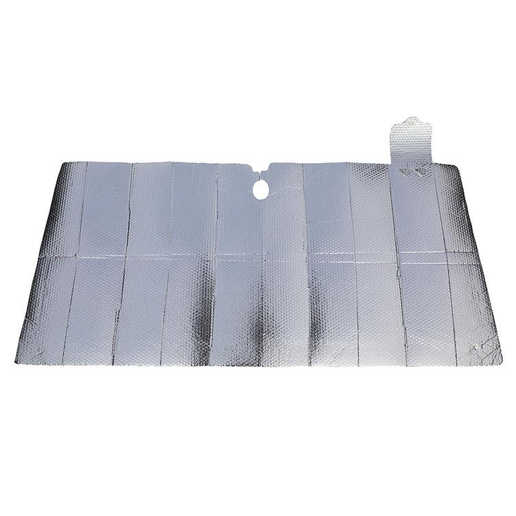 Tendalino parasole per auto in alluminio pieghevole con protezione UV