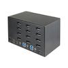 KVM přepínač 2 porty - ZNAČKA - 4K Ultra HD - 60Hz - Černý - USB